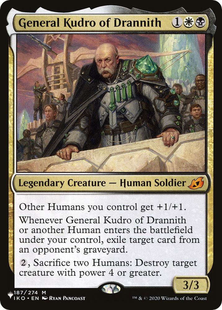 General Kudro of Drannith (187/274) [The List]
