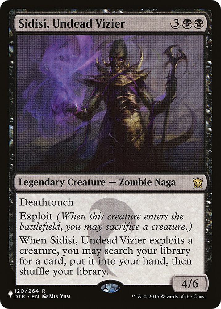 Sidisi, Undead Vizier (120/264) [The List]