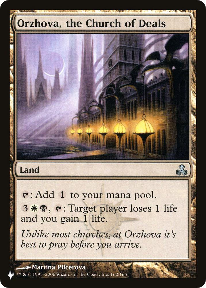 Orzhova, the Church of Deals (162/165) [The List]