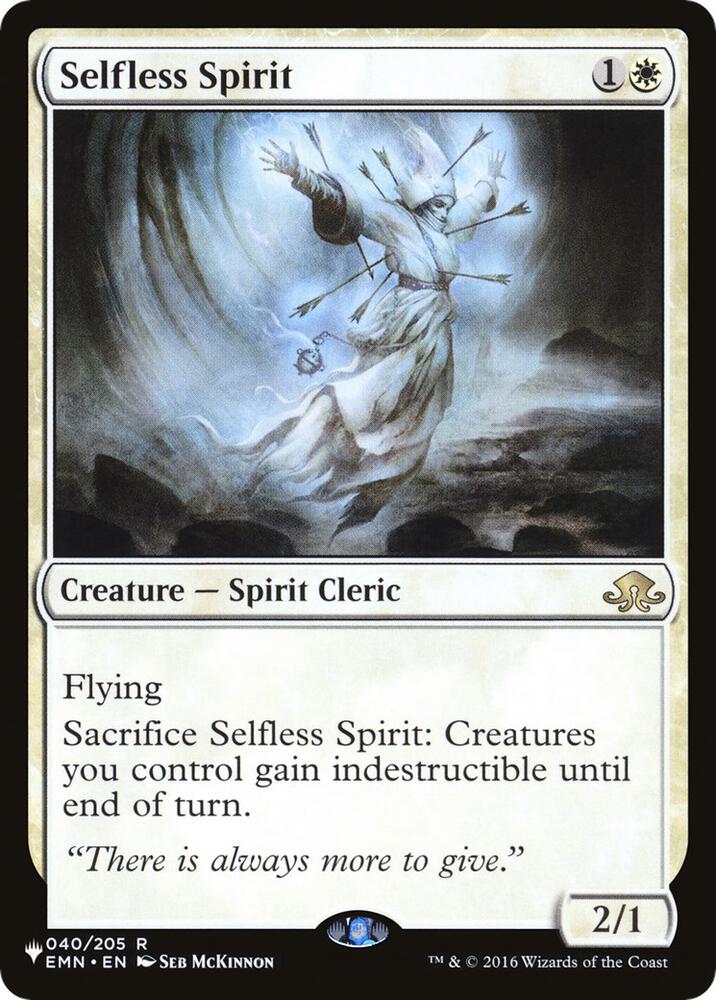 Selfless Spirit (040/205) [The List]