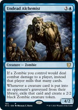 Undead Alchemist (105) [Midnight Hunt Commander]