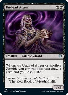 Undead Augur (130) [Midnight Hunt Commander]