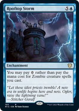 Rooftop Storm (103) [Midnight Hunt Commander]