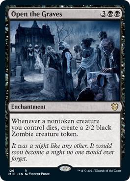 Open the Graves (126) [Midnight Hunt Commander]