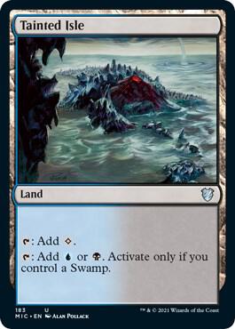 Tainted Isle (183) [Midnight Hunt Commander]
