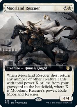 Moorland Rescuer (Extended Art) (45) [Midnight Hunt Commander] [Extended Art]