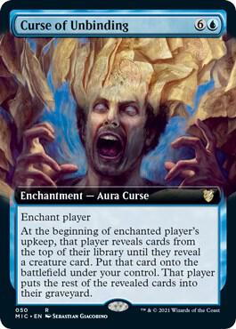 Curse of Unbinding (Extended Art) (50) [Midnight Hunt Commander] [Extended Art]