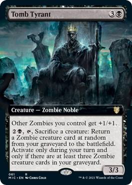Tomb Tyrant (Extended Art) (61) [Midnight Hunt Commander] [Extended Art]
