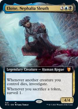 Eloise, Nephalia Sleuth (Extended Art) (41) [Midnight Hunt Commander] [Extended Art]