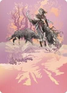 Arlinn, the Pack's Hope Art Card (03/81) [Innistrad: Midnight Hunt Art Series]