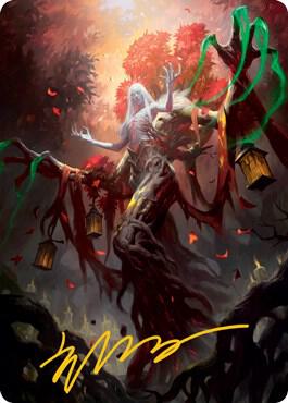 Wrenn and Seven Art Card (Gold-Stamped Signature) (9) [Innistrad: Midnight Hunt Art Series]
