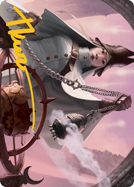 Celestus Sanctifier Art Card (Gold-Stamped Signature) (16) [Innistrad: Midnight Hunt Art Series]