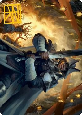 Ritual Guardian Art Card (Gold-Stamped Signature) (18) [Innistrad: Midnight Hunt Art Series]