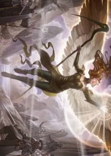 Sigarda's Splendor Art Card (19) [Innistrad: Midnight Hunt Art Series]