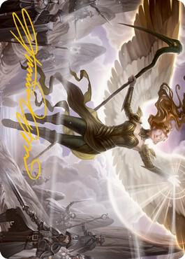Sigarda's Splendor Art Card (Gold-Stamped Signature) (19) [Innistrad: Midnight Hunt Art Series]