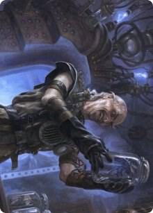 Delver of Secrets Art Card (21) [Innistrad: Midnight Hunt Art Series]