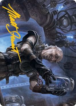 Delver of Secrets Art Card (Gold-Stamped Signature) (21) [Innistrad: Midnight Hunt Art Series]