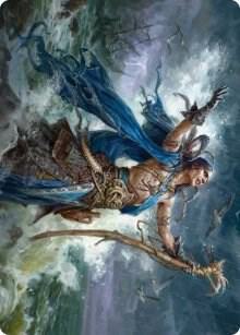 Lier, Disciple of the Drowned Art Card (25) [Innistrad: Midnight Hunt Art Series]