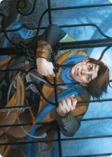 Locked in the Cemetery Art Card (26) [Innistrad: Midnight Hunt Art Series]
