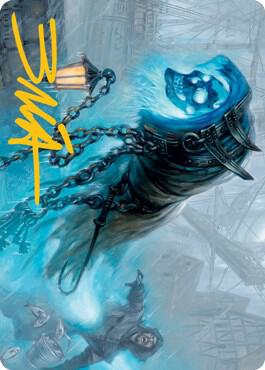 Nebelgast Intruder Art Card (Gold-Stamped Signature) (27) [Innistrad: Midnight Hunt Art Series]