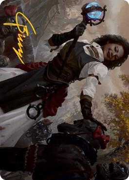 Skaab Wrangler Art Card (Gold-Stamped Signature) (29) [Innistrad: Midnight Hunt Art Series]