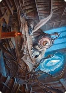 Unblinking Observer Art Card (31) [Innistrad: Midnight Hunt Art Series]