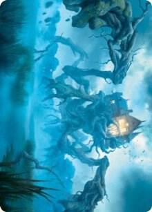 Creeping Inn Art Card (34) [Innistrad: Midnight Hunt Art Series]