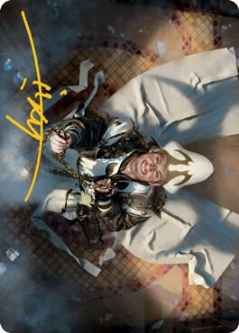 Jerren, Corrupted Bishop Art Card (Gold-Stamped Signature) (37) [Innistrad: Midnight Hunt Art Series]