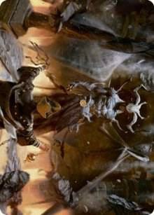 Ormendahl, the Corrupter Art Card (38) [Innistrad: Midnight Hunt Art Series]