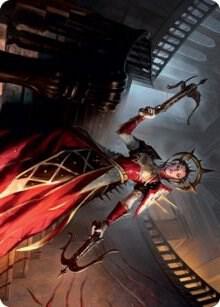 Bloodthirsty Adversary Art Card (41) [Innistrad: Midnight Hunt Art Series]