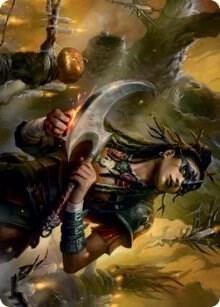 Harvesttide Sentry Art Card (47) [Innistrad: Midnight Hunt Art Series]