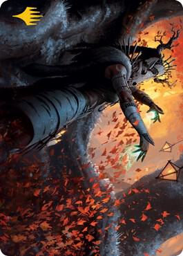 Dawnhart Rejuvenator Art Card (Gold-Stamped Signature) (49) [Innistrad: Midnight Hunt Art Series]