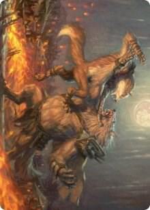 Duel for Dominance Art Card (51) [Innistrad: Midnight Hunt Art Series]
