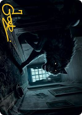 Primal Adversary Art Card (Gold-Stamped Signature) (52) [Innistrad: Midnight Hunt Art Series]