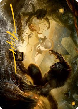 Storm the Festival Art Card (Gold-Stamped Signature) (54) [Innistrad: Midnight Hunt Art Series]