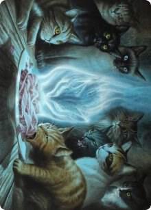 Can't Stay Away Art Card (56) [Innistrad: Midnight Hunt Art Series]