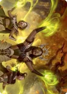 Dawnhart Wardens Art Card (57) [Innistrad: Midnight Hunt Art Series]