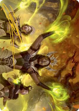Dawnhart Wardens Art Card (Gold-Stamped Signature) (57) [Innistrad: Midnight Hunt Art Series]