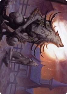 Lord of the Ulvenwald Art Card (64) [Innistrad: Midnight Hunt Art Series]