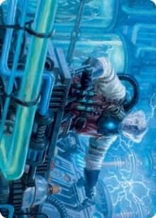 Ludevic, Necrogenius Art Card (65) [Innistrad: Midnight Hunt Art Series]