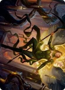 Sigarda, Champion of Light Art Card (68) [Innistrad: Midnight Hunt Art Series]