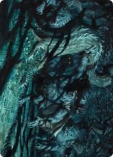 Unnatural Moonrise Art Card (70) [Innistrad: Midnight Hunt Art Series]