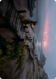 Deserted Beach Art Card (71) [Innistrad: Midnight Hunt Art Series]