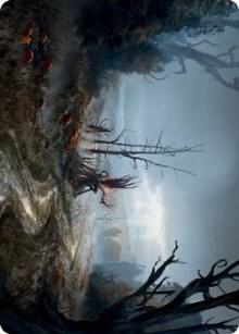 Overgrown Farmland Art Card (74) [Innistrad: Midnight Hunt Art Series]