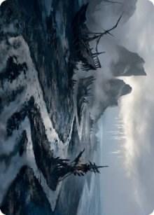 Shipwreck Marsh Art Card (75) [Innistrad: Midnight Hunt Art Series]