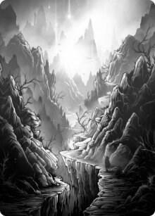 Mountain Art Card (79) [Innistrad: Midnight Hunt Art Series]