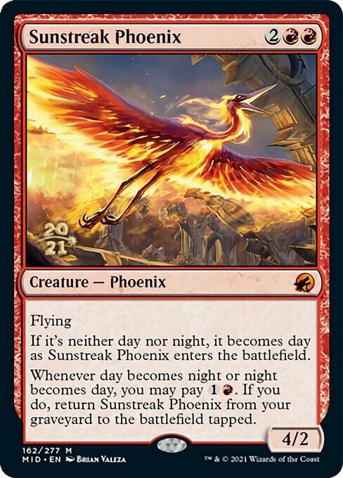Sunstreak Phoenix (162) [Prerelease Cards]