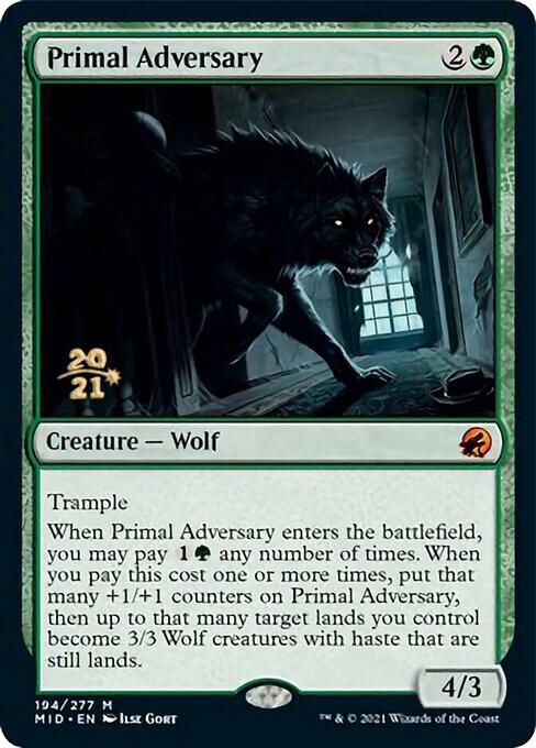 Primal Adversary (194) [Prerelease Cards]