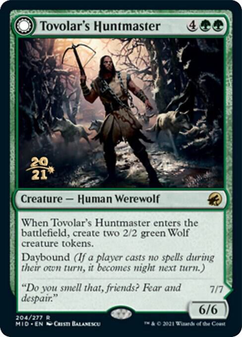 Tovolar's Huntmaster (204) [Prerelease Cards]