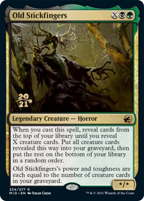 Old Stickfingers (234) [Prerelease Cards]